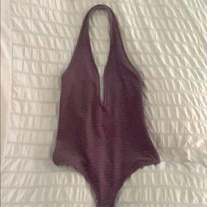 Halter bodysuit
